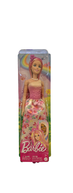 barbie pink floral dress Flower dress for barbie doll The Doll Tailor