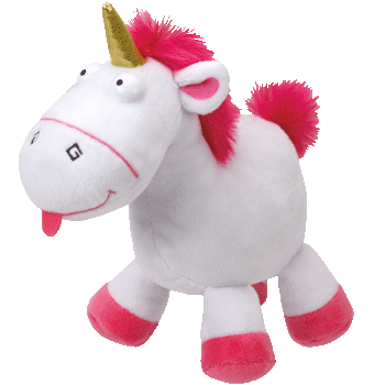 FLUFFY UNICORN PLUSH 8"