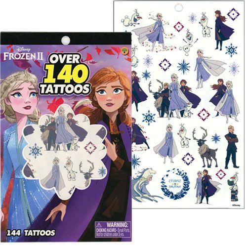 Frozen 2- 4 Sheet Tattoo Book