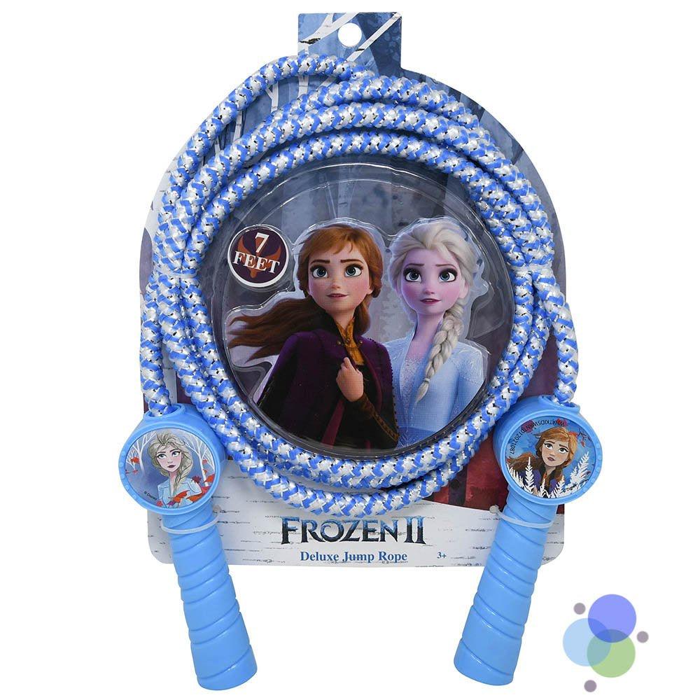 Frozen 2 Deluxe Jump Rope with Shaped Handles in 3D Blister