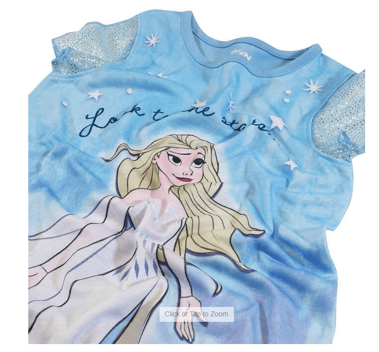 Frozen Disney Kids "Look To The Stars" Nightgown