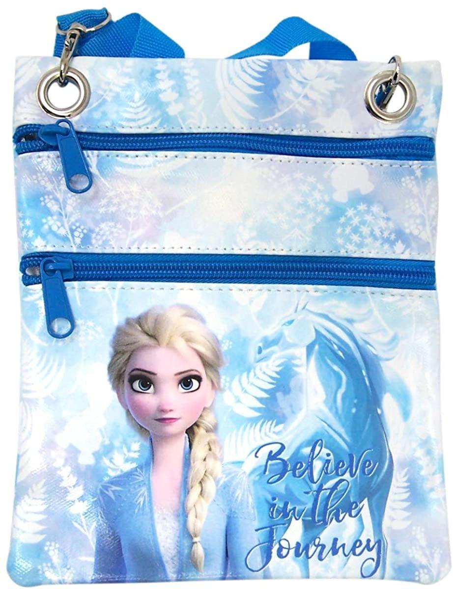 Frozen II This Journey Elsa Passport Tote, Blue White