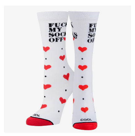 Fuck My Socks Off- Women Crew Cool Socks