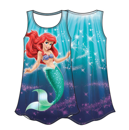 Girls Disney Ariel Sublimated Dress