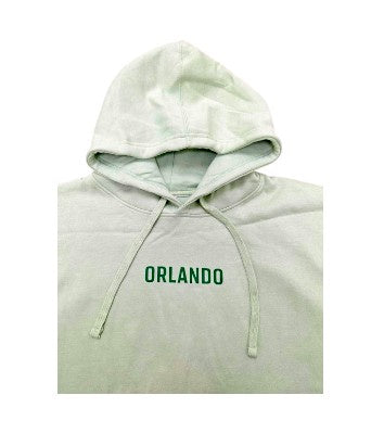 Soft Fleece Hoodie -P. Green