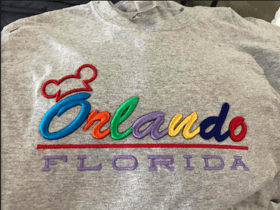 Grey Ear 3D Mickey Orlando T-SHIRT