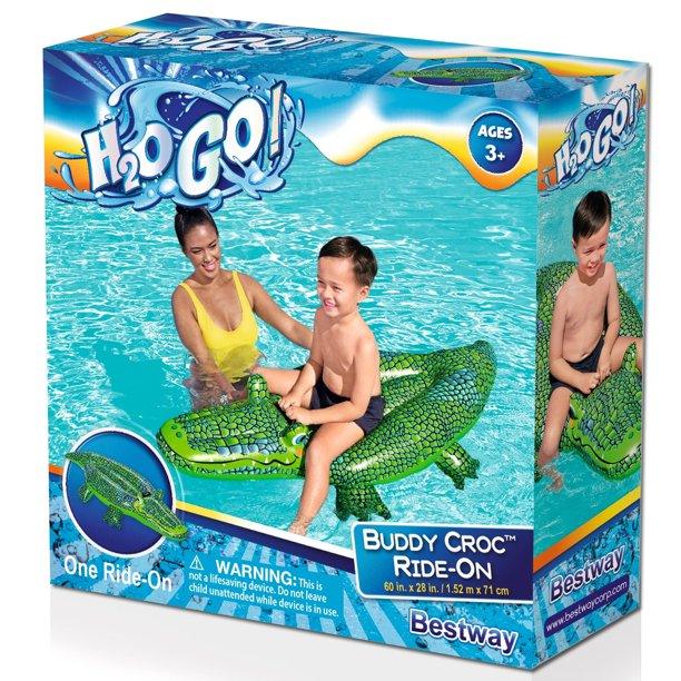 H20GO 60" x 28" Buddy Croc Ride on
