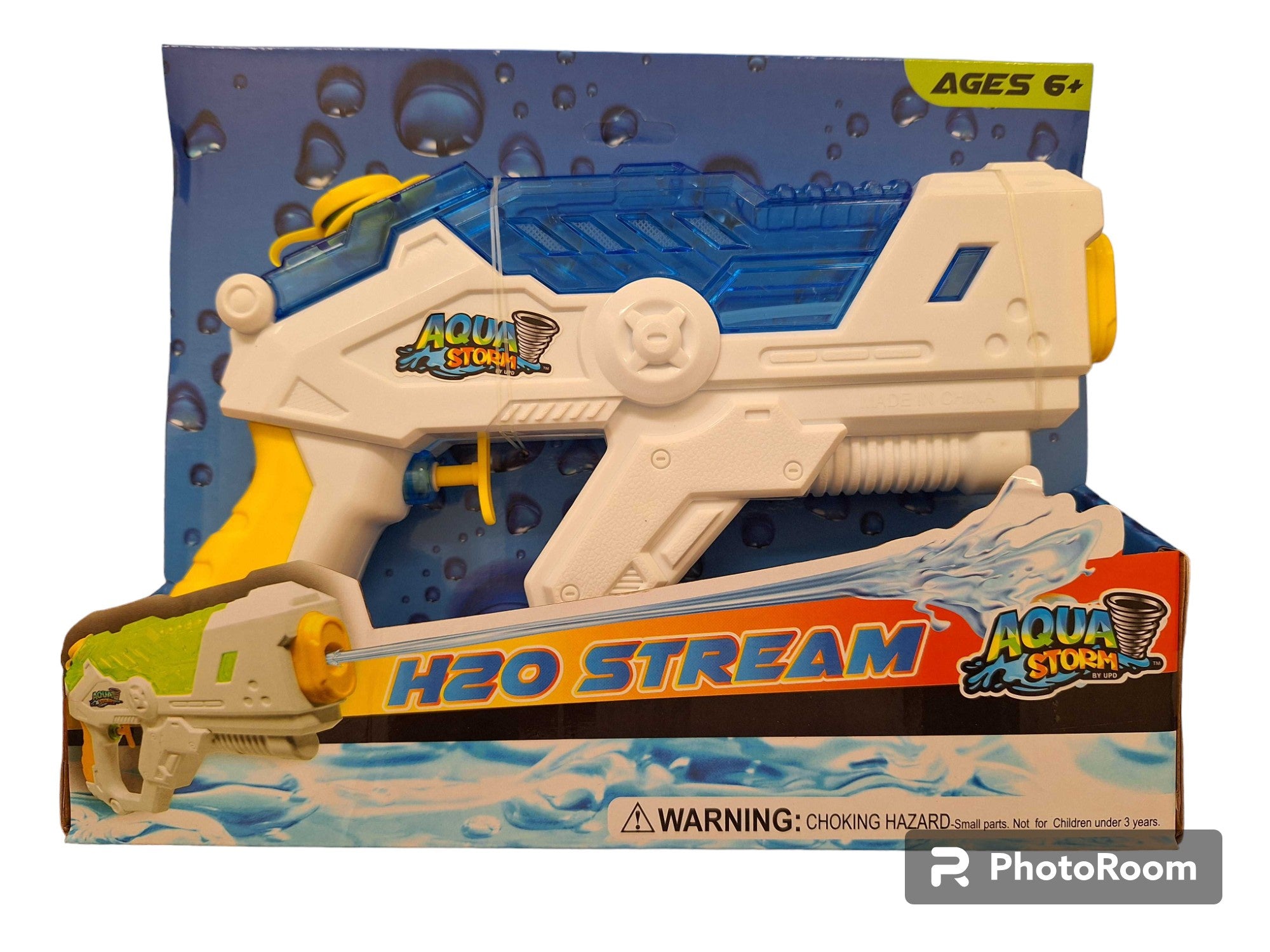 Aqua Storm H2O Stream 10.5'' Water Gun in Open Box