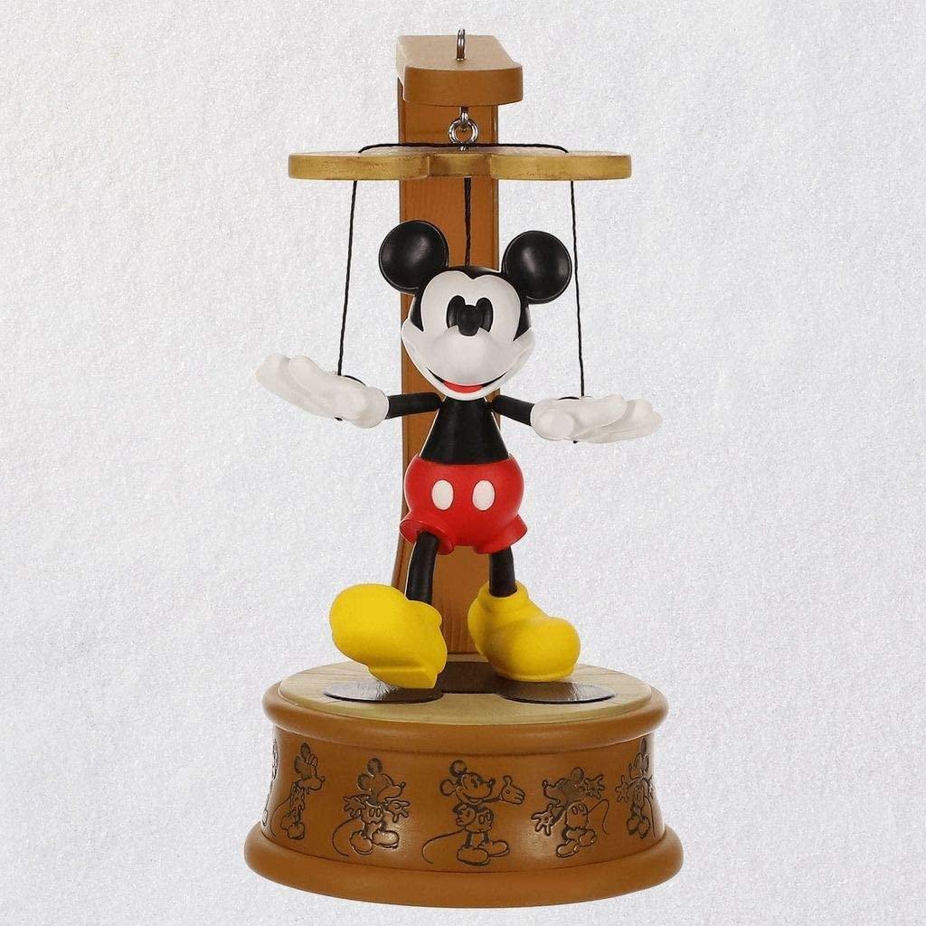Hallmark 2019 Disney Mickey Mouse Marionette Exclusive Ornament New In Box