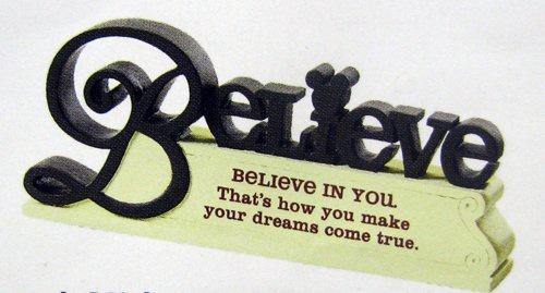 Hallmark Disney Believe In You Mickey Mouse Word Cut-Out