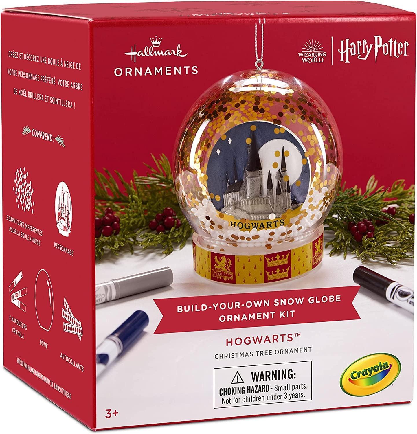 Hallmark Harry Potter Build-Your-Own Crayola Snow Globe Ornament Kit