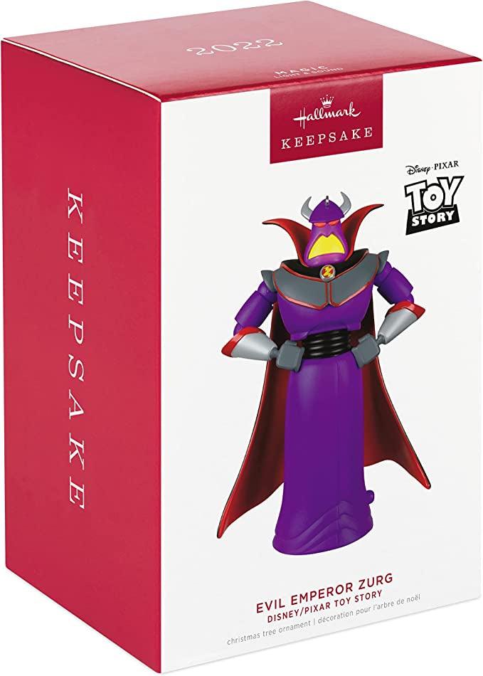 Hallmark Keepsake Christmas Ornament 2022, Disney/Pixar Toy Story Evil Emperor Zurg, Light and Sound