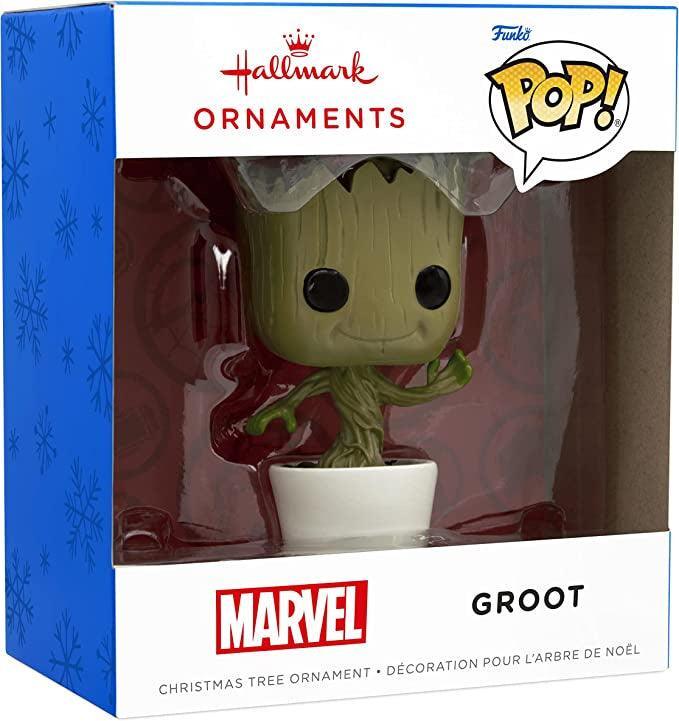 Hallmark Marvel Guardians of The Galaxy Groot Funko POP! Christmas Orn