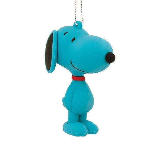 Hallmark Peanuts Snoopy Rainbow Blue Ornament