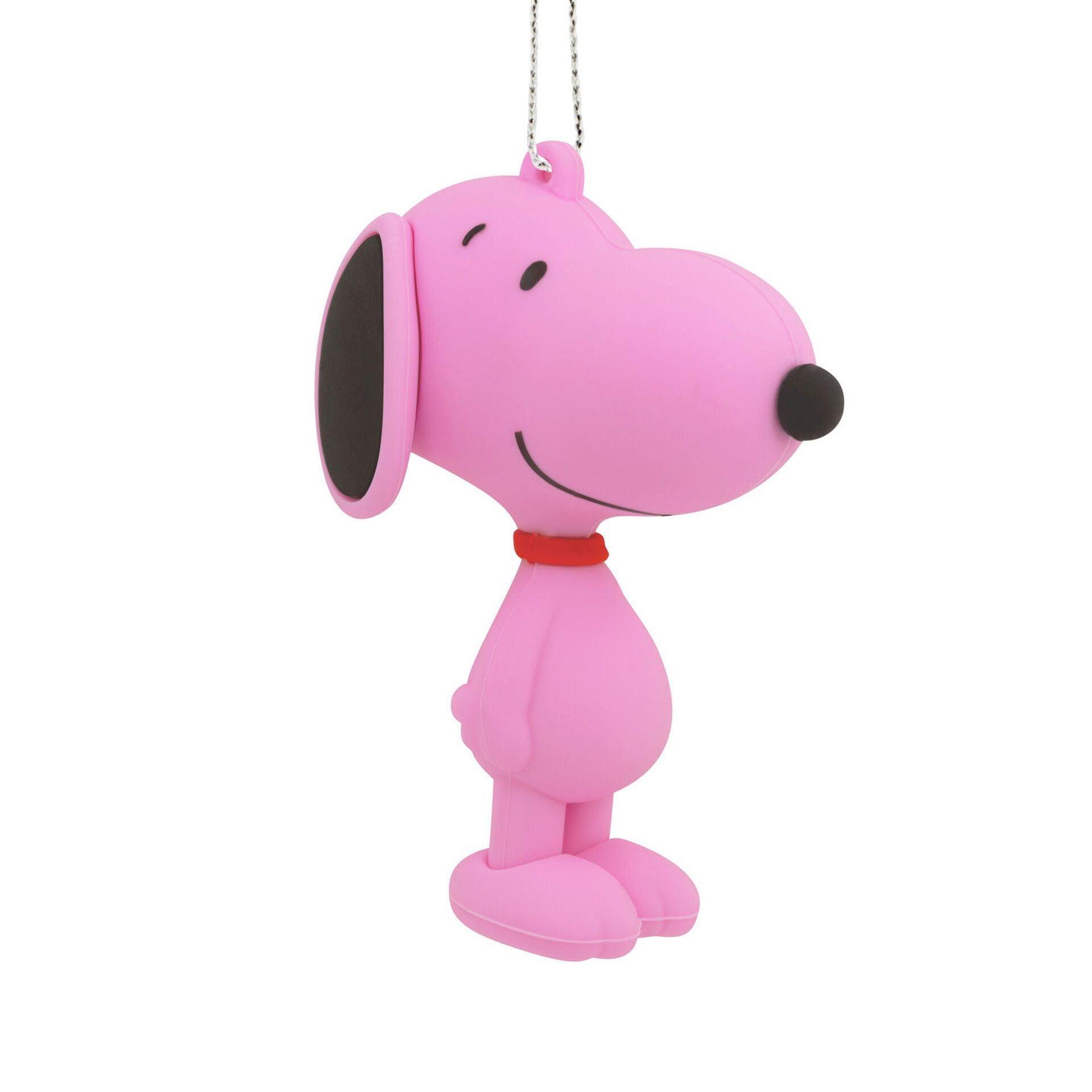 Hallmark Peanuts Snoopy Rainbow Pink Ornament