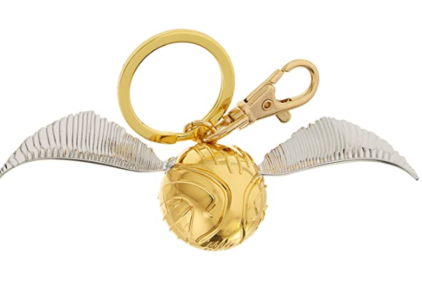 Harry Potter Golden Snitch Pewter Keychain