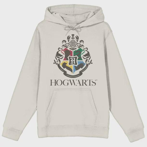 Harry Potter Hogwarts Crest Unisex Adult Hooded Sweatshirt