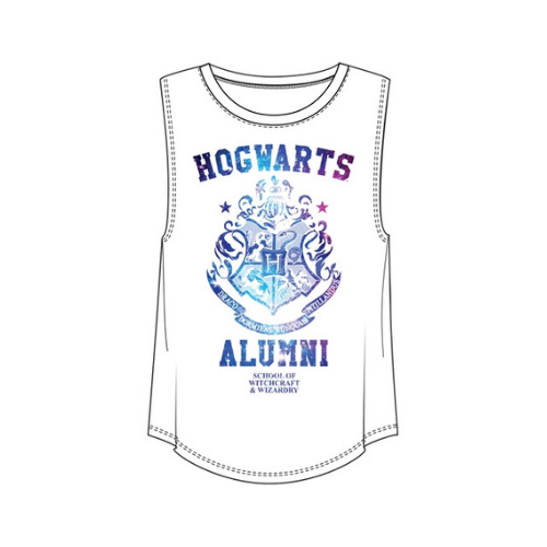 Harry Potter Junior Howarts Alumni Tank, White