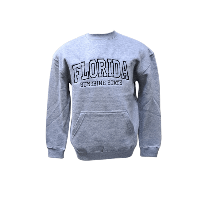 Heather Gray Florida Sunshine State Sweatshirt