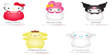 Sanrio Classic 10" Squishmallows HugMees Assortment