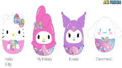 Hello Kitty Pink Alliance 8 in Squishmallows Assortment
