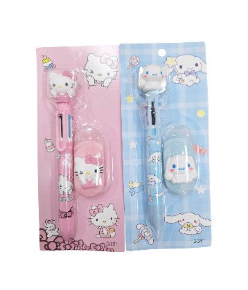 Hello Kitty & Friends Multicolor Pen & correction tape set