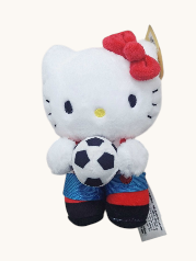 Hello Kitty 6" Plush USA Soccer Jersey