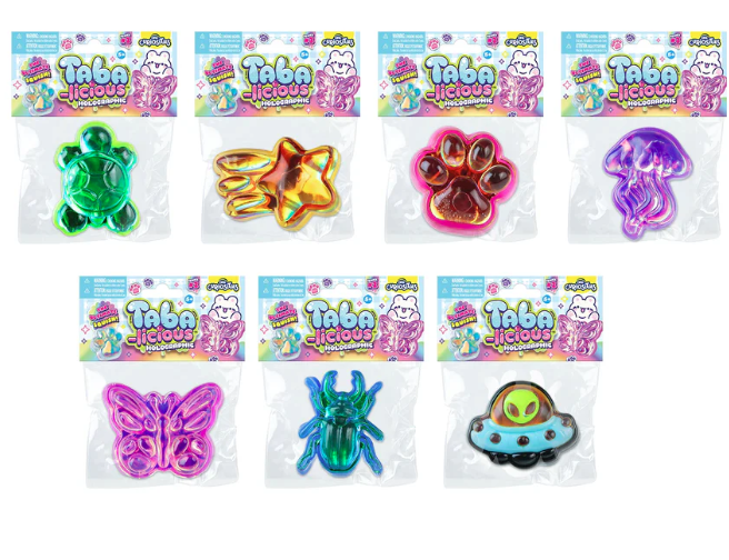 Taba-licious Holographic Squishies 3" Assrt - 1pc