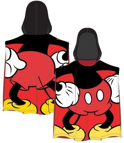 Hooded Beach Towel Mickey Pose