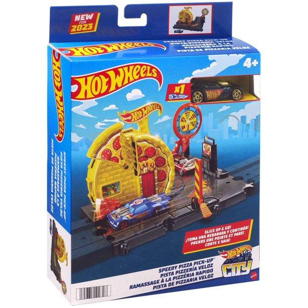 Hot Wheels City Speedy Pizza Pick-Up