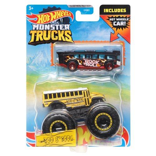 Hot Wheels Monster Trucks Plus Car 2-Pack