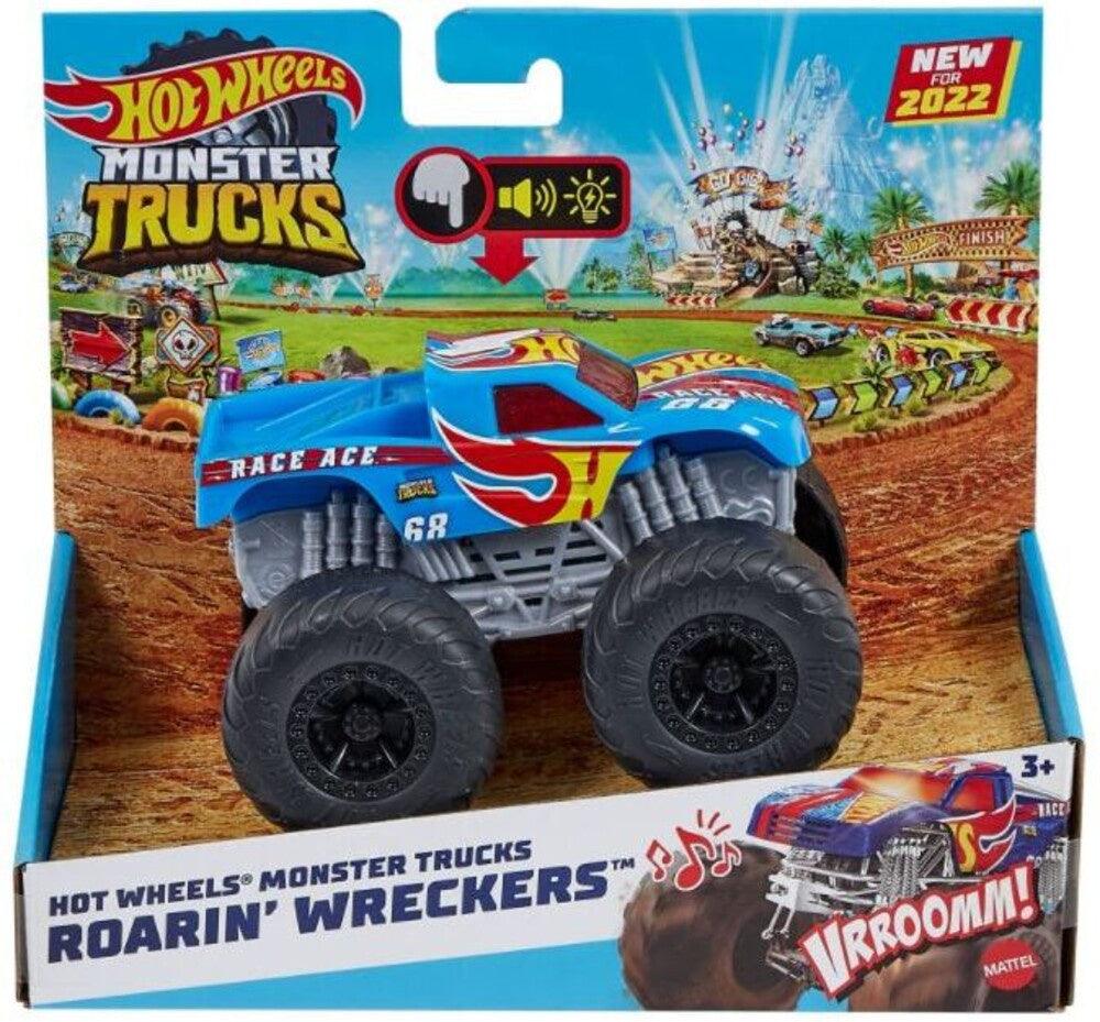 Hot Wheels Monster Trucks Roarin’ Wreckers-Race Ace