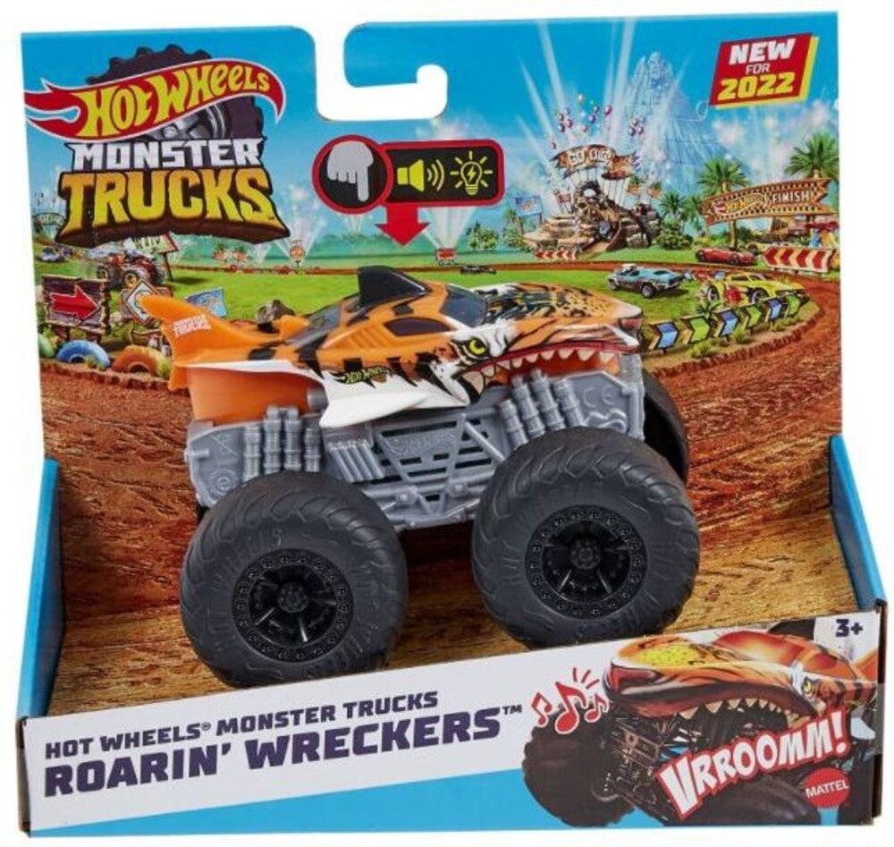 Hot Wheels Monster Trucks Roarin’ Wreckers-Tiger Shark