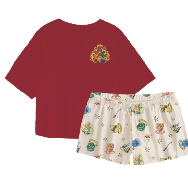 Junior Harry Potter School Pocket Tee Short Set