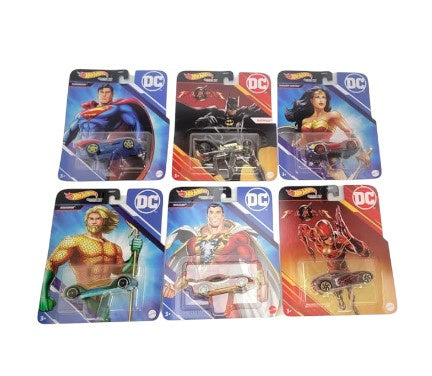 Hot Wheels DC Super Heroes Character Cars Assrt 1pc