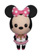 Disney 3D Foam Magnet - Minnie Eating Pretzel