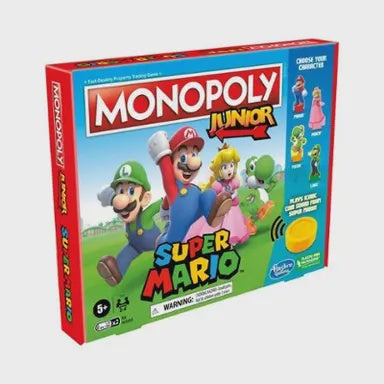 Hasbro Monoply Jr Super Mario Edition