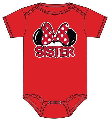 Infant Onesie Minnie Sister