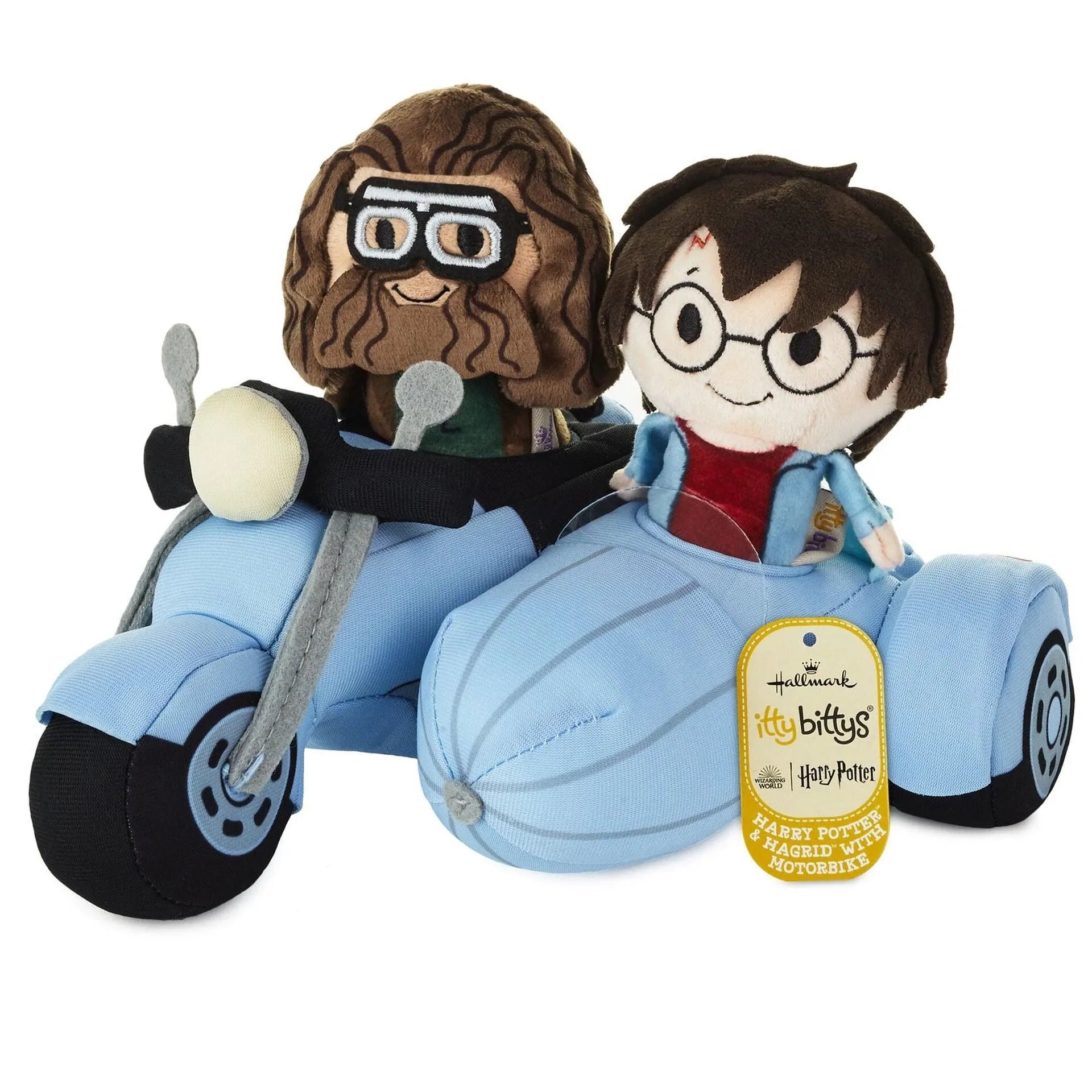 itty bittys® Harry Potter™ and Hagrid™ With Motorbike Plush, Set of 3