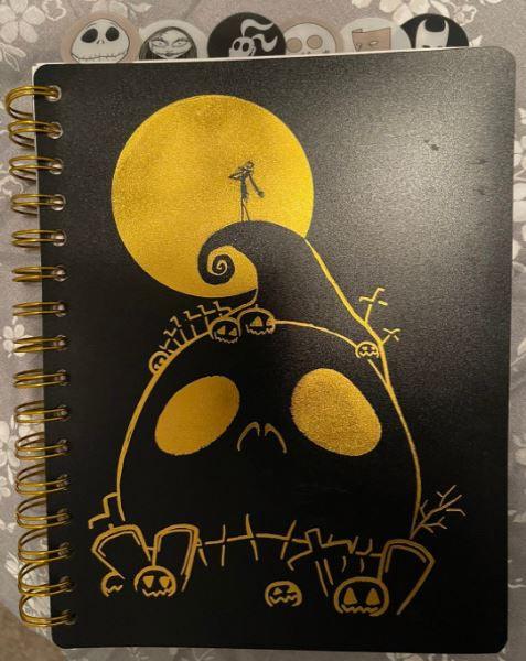 Jack Skellington Moonlight Tab Journal