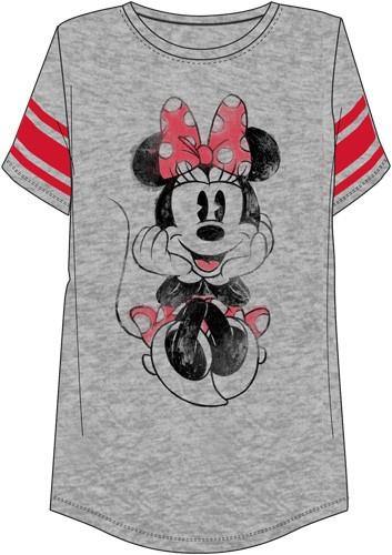 Junior Minnie Mouse Fashion Football Tee