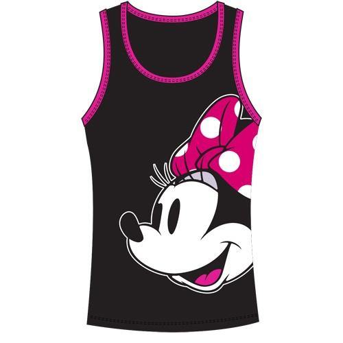 Junior Tank Top Look At Minnie, Black Pink