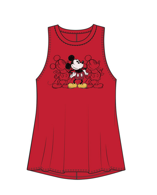 Disney Junior RG Trio Mickey Tank Top Red