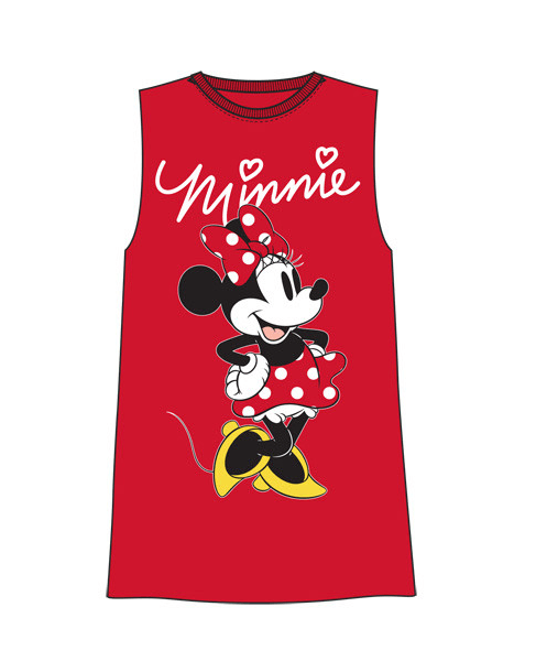 Juniors Disney Minnie Mouse Red Muscle Tank Top