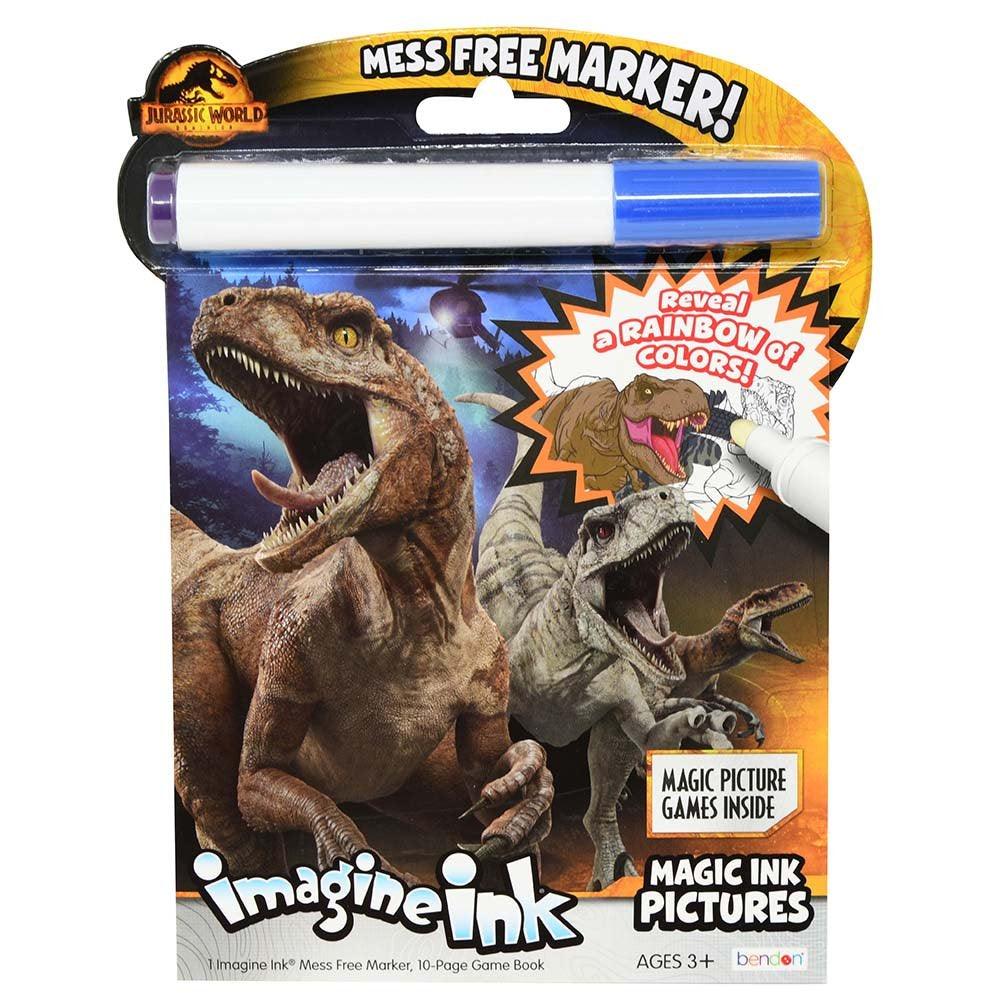 Jurassic World Imagine Ink Magic Ink Pictures