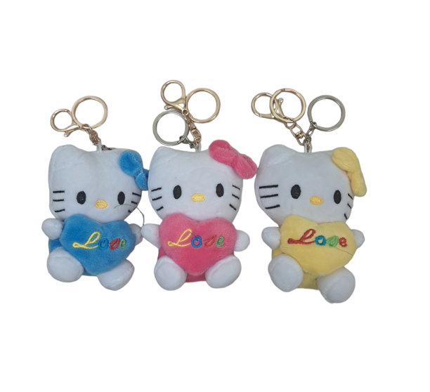 Hello Kitty 5" Plush Keychain