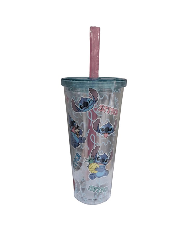 Lilo and Stitch 24oz Plastic Boba Tumbler