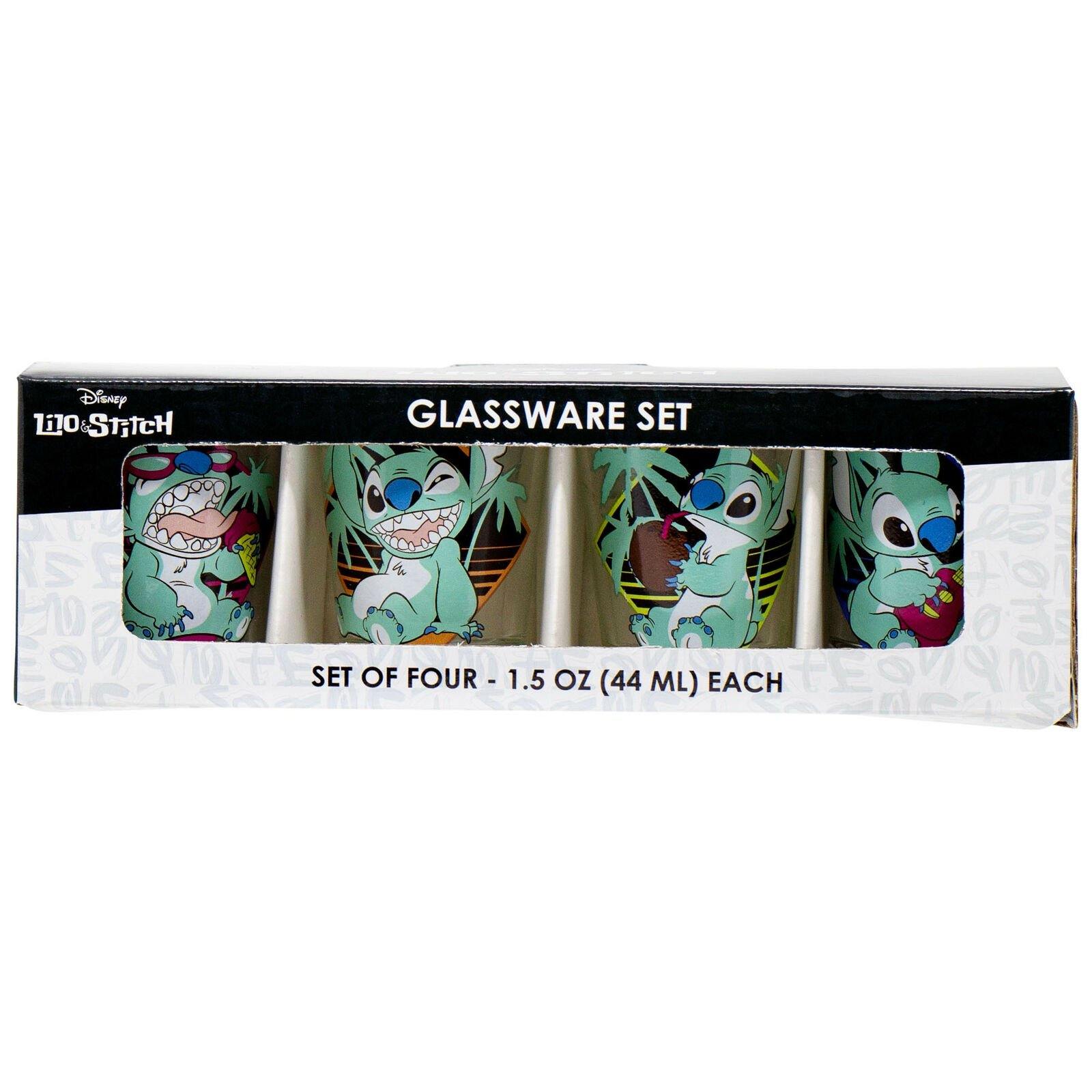 Lilo and Stitch Pastel 4pc Shot Glass Set