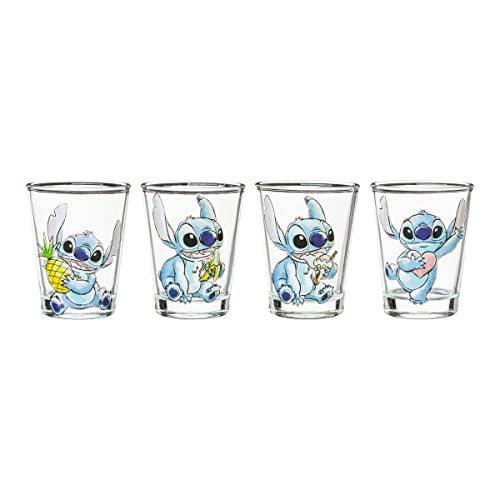 Lilo and Stitch Props 4pc. 1.5oz. Mini Glass Set 4x1