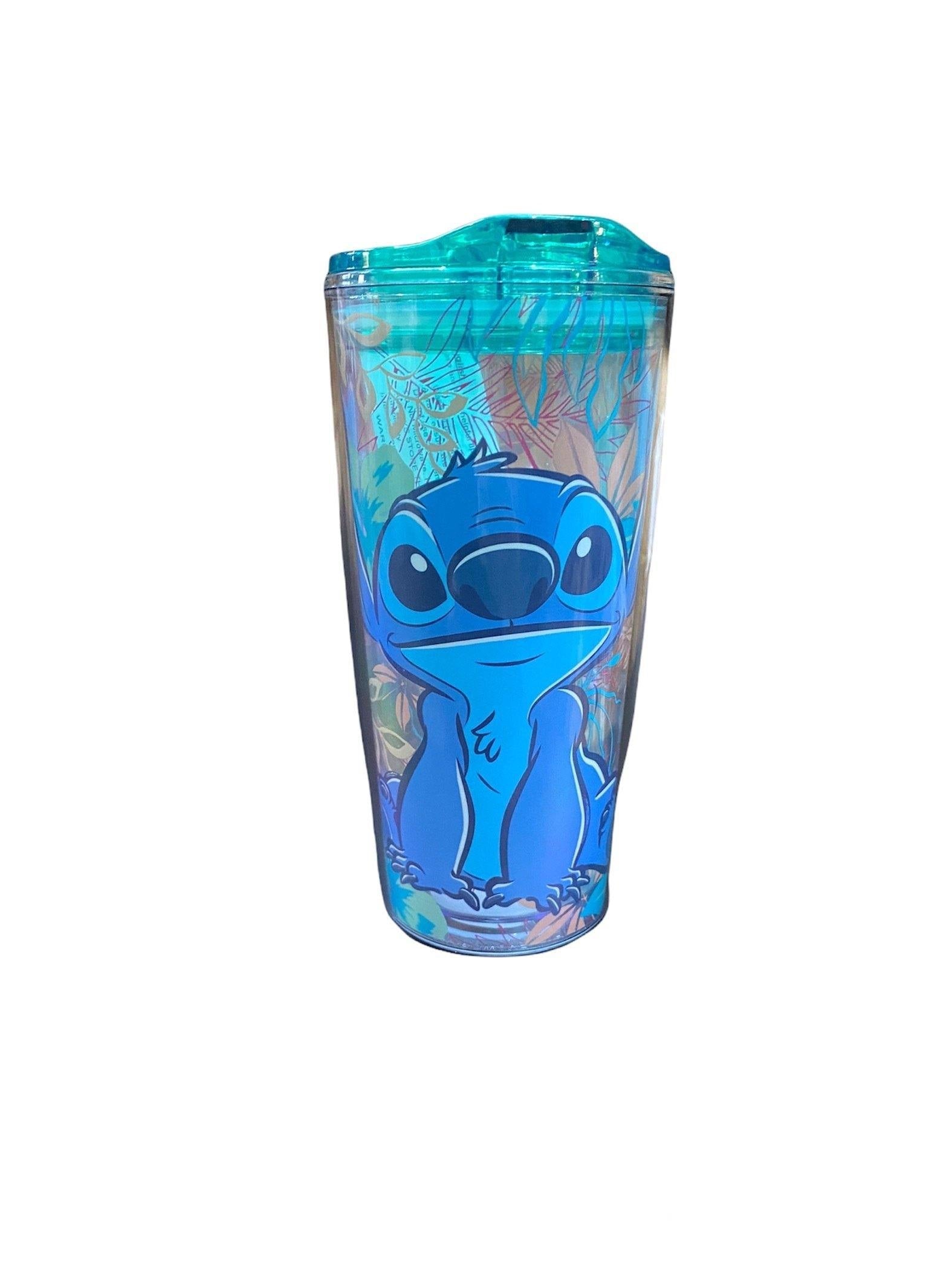 Lilo & Stitch Tropical Pattern Double Wall Tumbler 20 oz